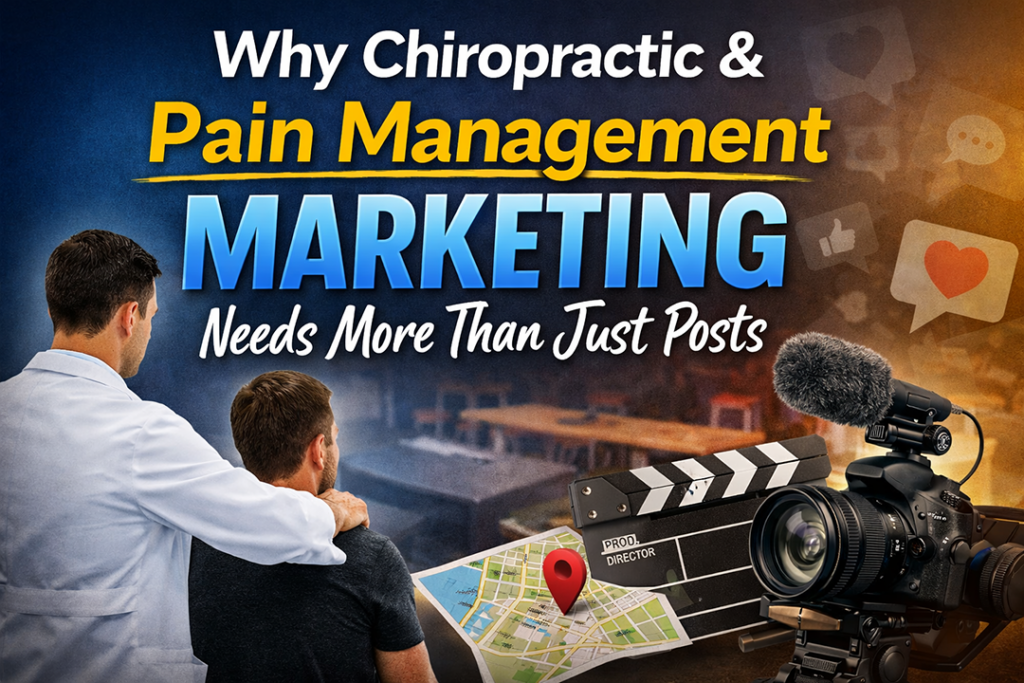 Why Chiropractic and Pain Management Marketing Needs More Than Just Posts